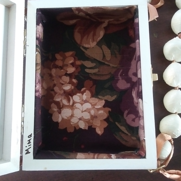 Vintage Handmade Wooden Box Purse - Picture 2 of 4